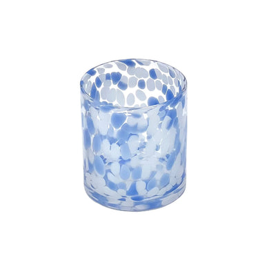 Torcello Spotted Rosa Tumbler – Mouth-Blown Decorative Italian Style Glass