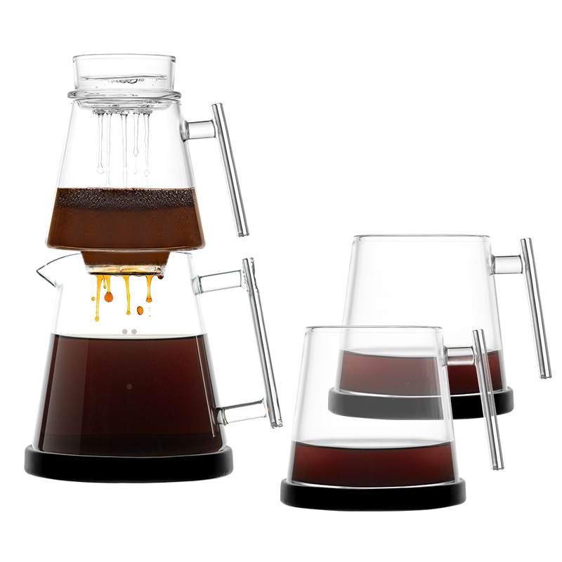 Pure Over Brew Kit XL – All-Glass Brewing for Pure Coffee Perfection