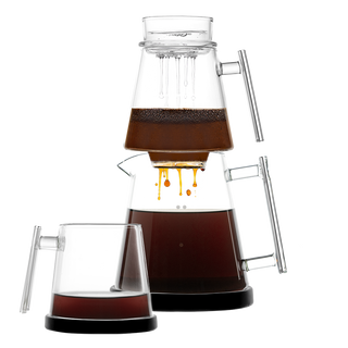 Pure Over Brew Kit XL – All-Glass Brewing for Pure Coffee Perfection