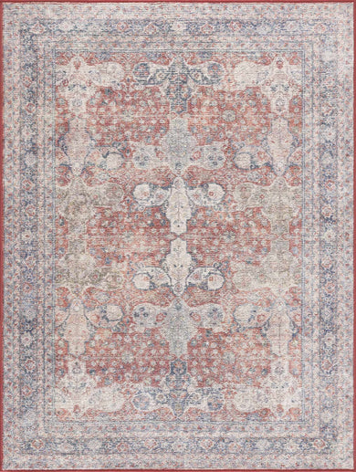 Ambre Washable Area Rug – Soft Modern Floor Carpet for Living Room