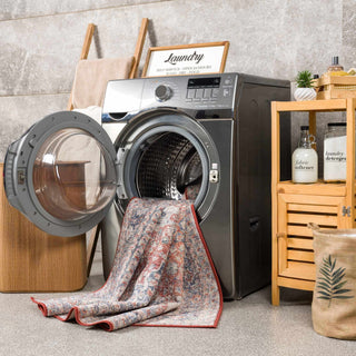 Ambre Washable Area Rug – Soft Modern Floor Carpet for Living Room