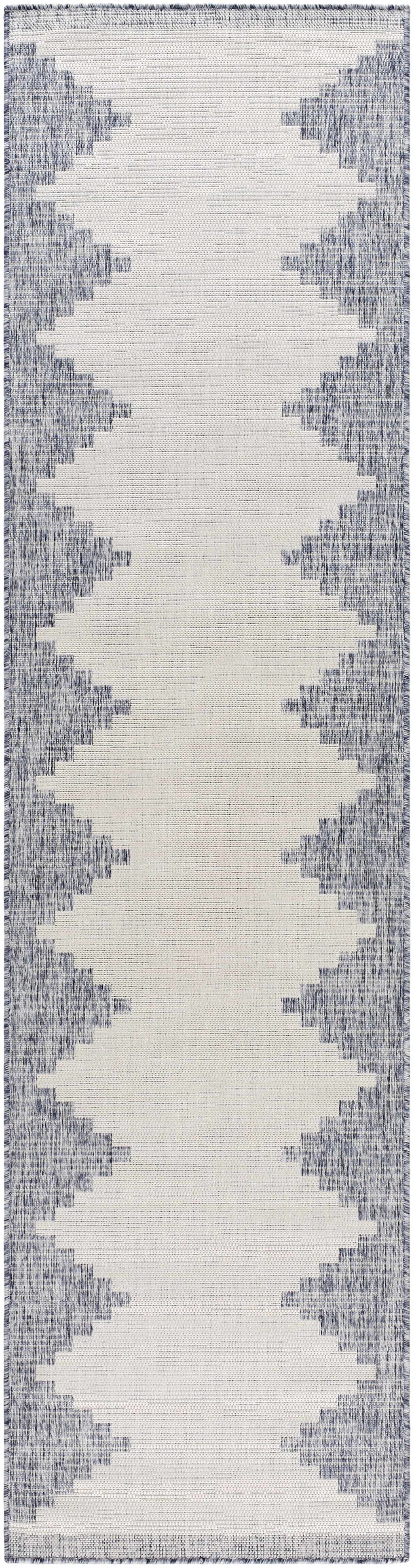 Djugun Blue Outdoor Rug – Durable Weather-Resistant Patio Carpet