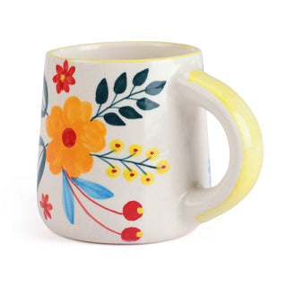 Floral Extravaganza Coffee Mug Set of 4