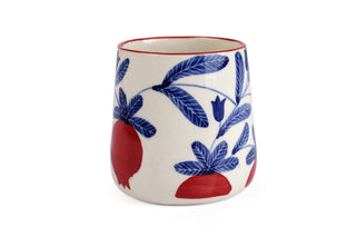 Anara Signature Pomegranate Mugs – Hand-Painted Set of 2