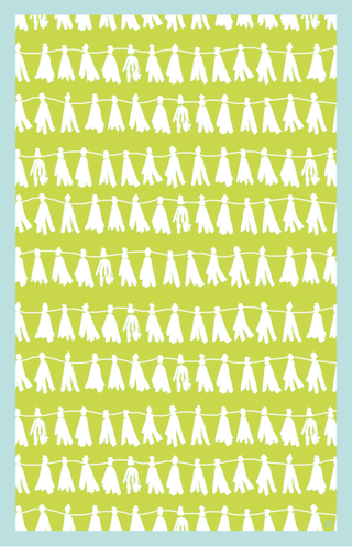 Shaken, Not Stirred Double-Sided Art Tea Towel