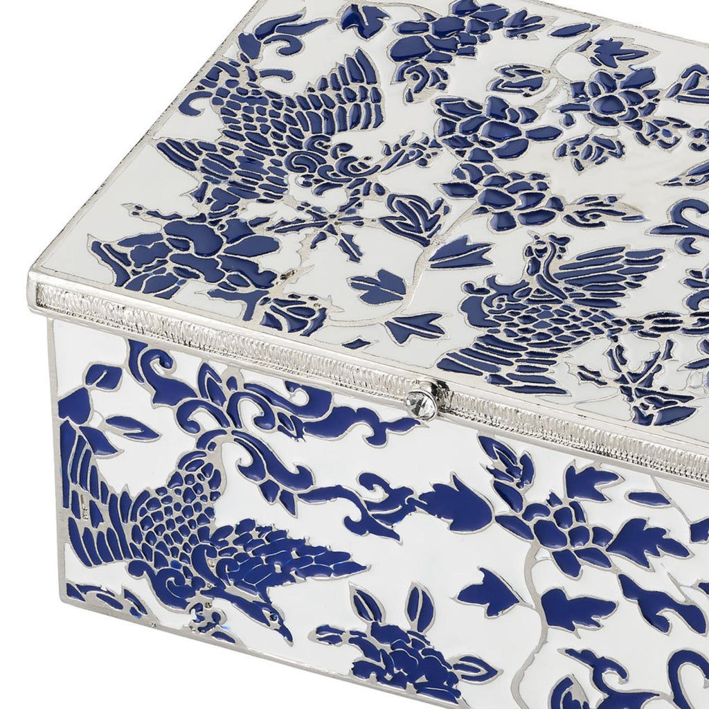 Blue & White Imperial Phoenix Box
