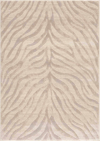 Beige Manteca Zebra Print Area Rug – Stylish Animal Print Living Room Carpet