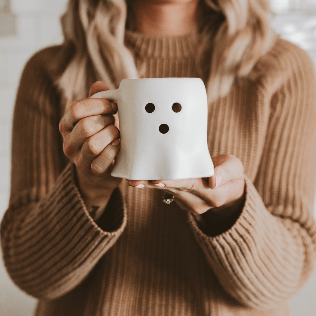 Ghost Face 12 oz Figural Coffee Mug