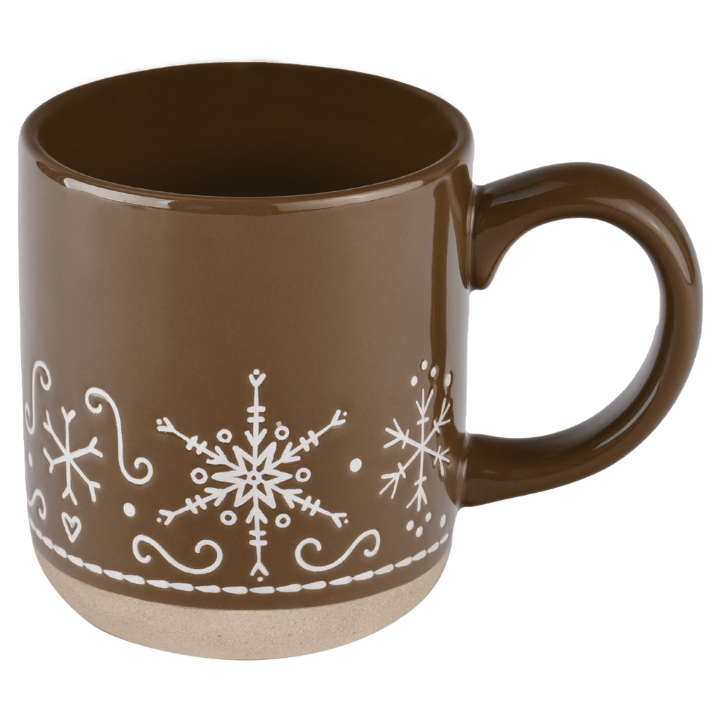 Gingerbread 14 oz Stoneware Coffee Mug
