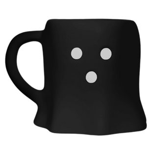Black Ghost 12 oz Figural Coffee Mug