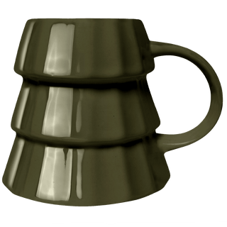 Green Tree 17 oz Figural Coffee Mug