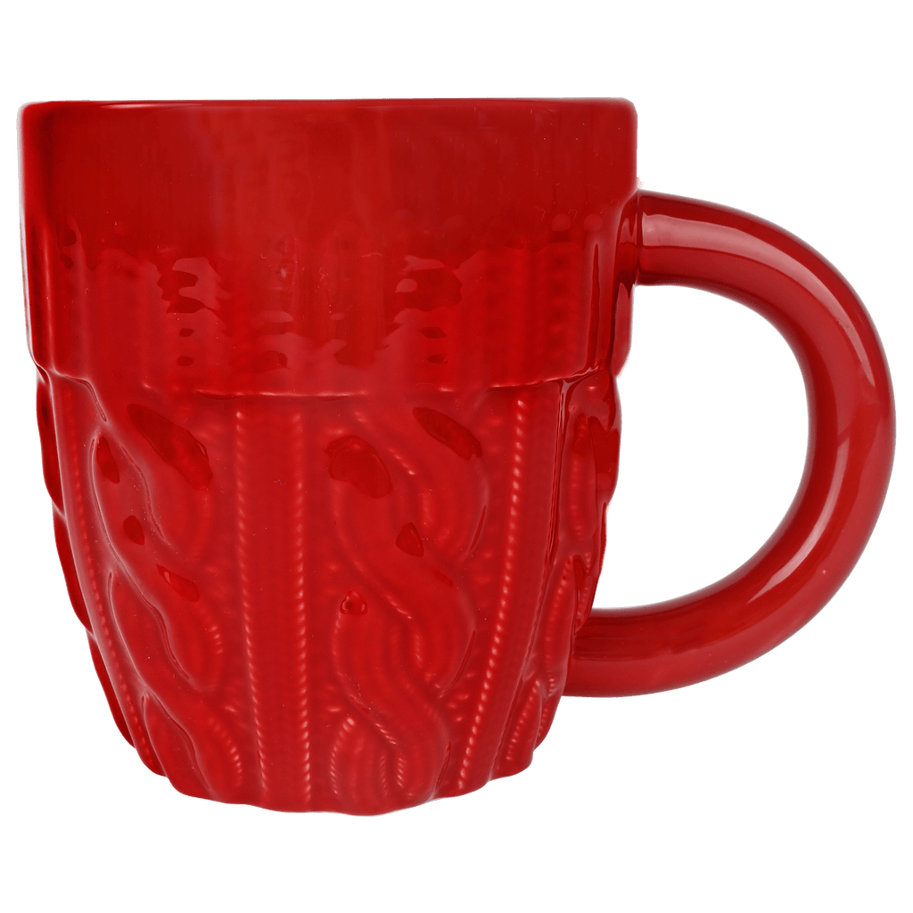 Red Sweater 18 oz Figural Coffee Mug