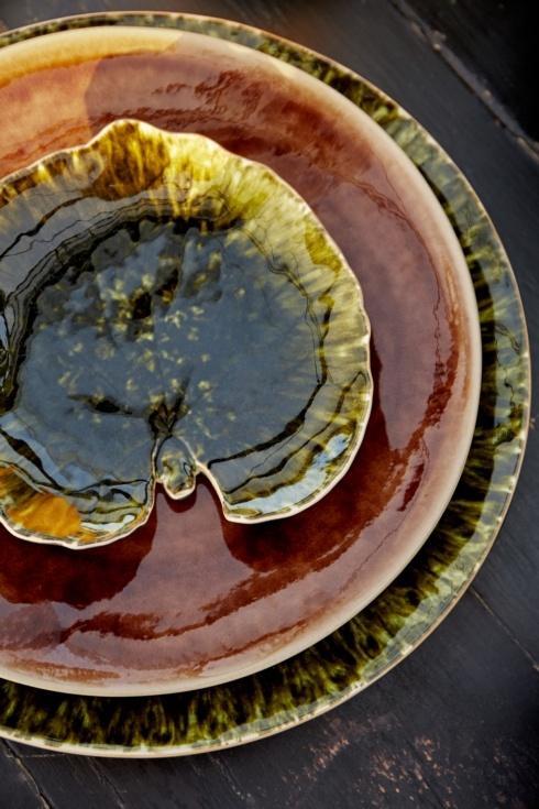 COSTA NOVA – Casafina Riviera Alchemille Leaf Plate 7