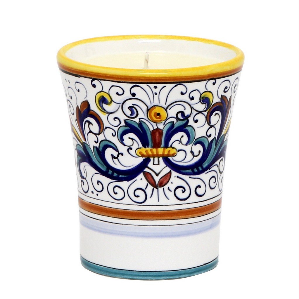 DERUTA CANDLES: Deluxe Precious Flared Candle RICCO DERUTA DELUXE Design