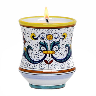 DERUTA CANDLES: Deluxe Precious Concave Candle RICCO DERUTA DELUXE Design