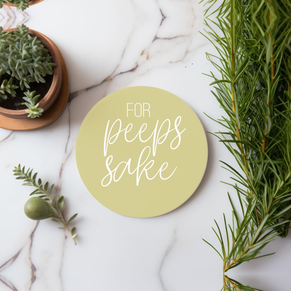 Easter & Spring Ceramic Coasters – Matte Finish Seasonal Collection (4