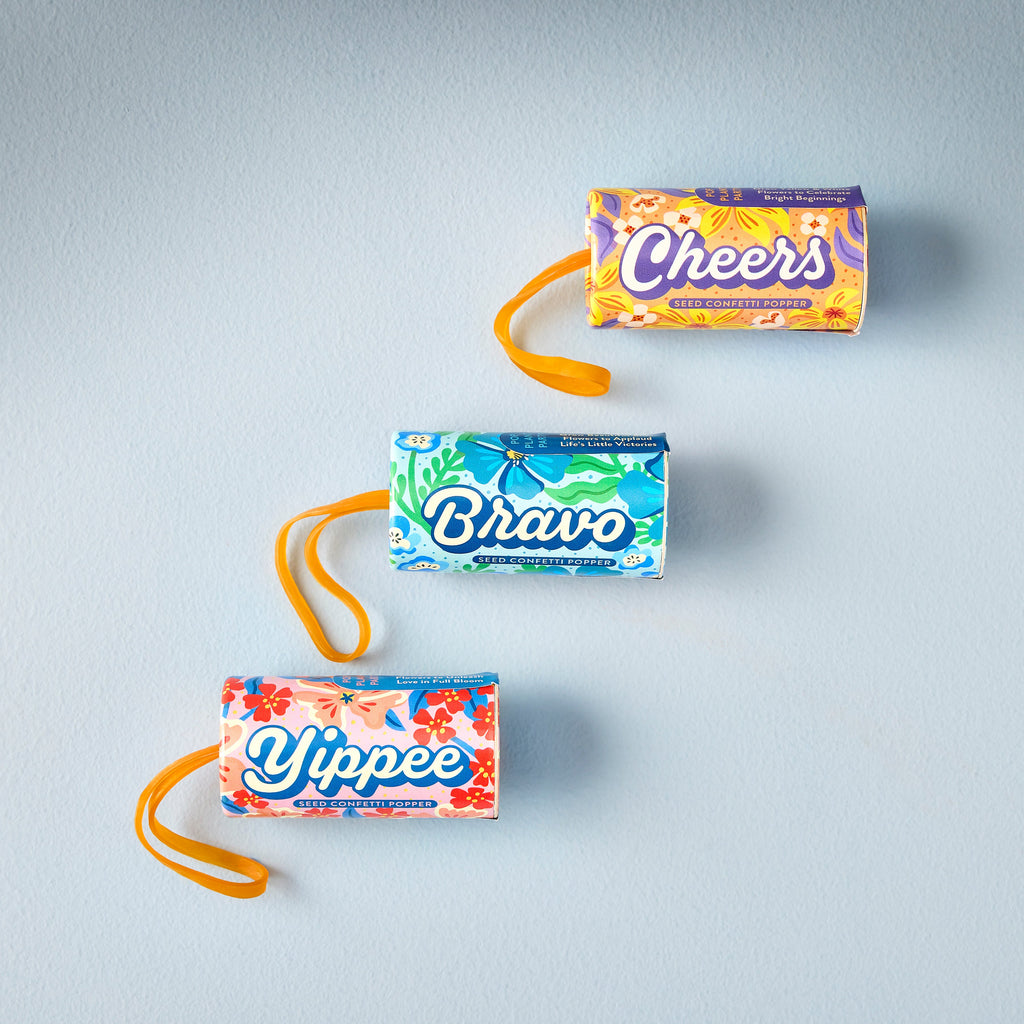 Seed Confetti Popper – Plantable Celebration Confetti