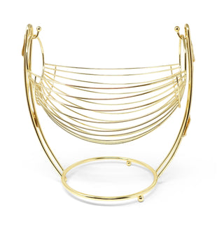 Gold Wire Decorative Basket, 13