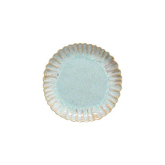 COSTA NOVA – Casafina Mallorca Salad Plate, Sea Blue & Sand Beige – Coastal Ceramic Side Plate