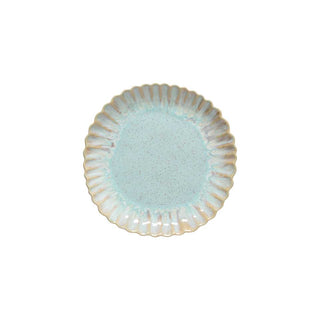 COSTA NOVA – Casafina Mallorca Salad Plate, Sea Blue & Sand Beige – Coastal Ceramic Side Plate