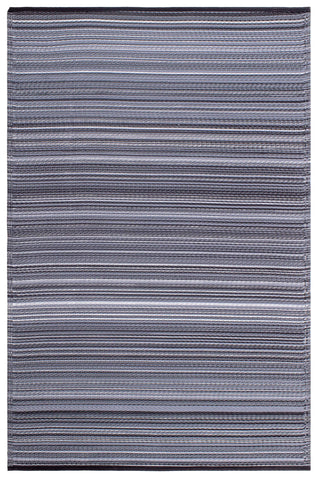 Cancun Striped Reversible Outdoor Patio Rug