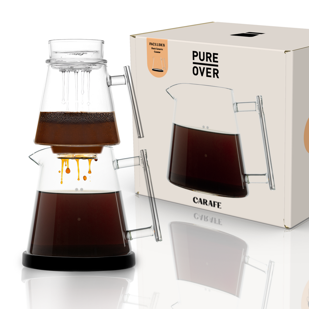 Pure Over Brew Kit XL – All-Glass Brewing for Pure Coffee Perfection