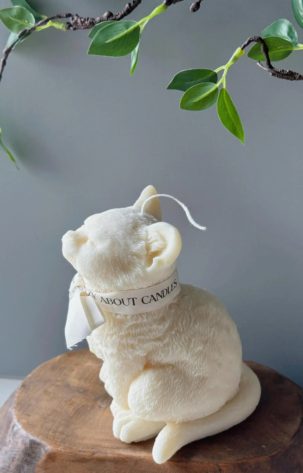 Cat Candle Large • Sculpture Soy Wax Candle • Gift Ideas