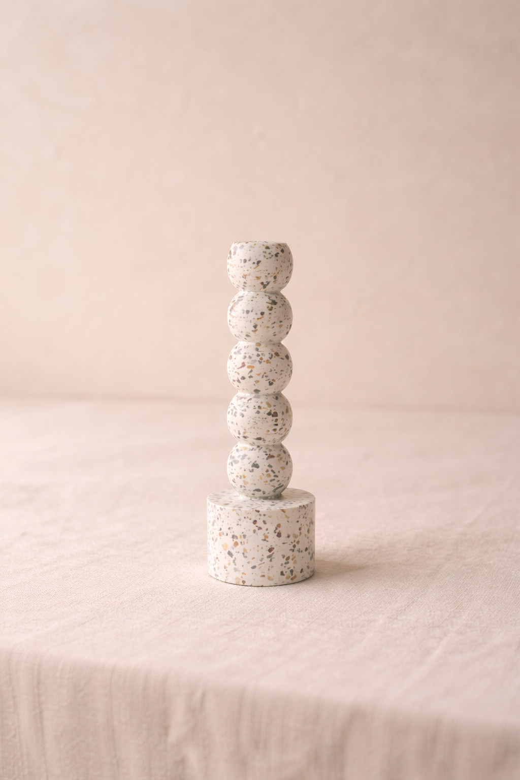 Centro Terrazzo Taper Candle Holder