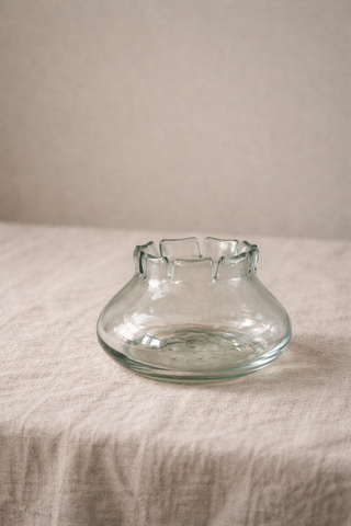 Laguna Cristal Recycled Glass Bud Vase