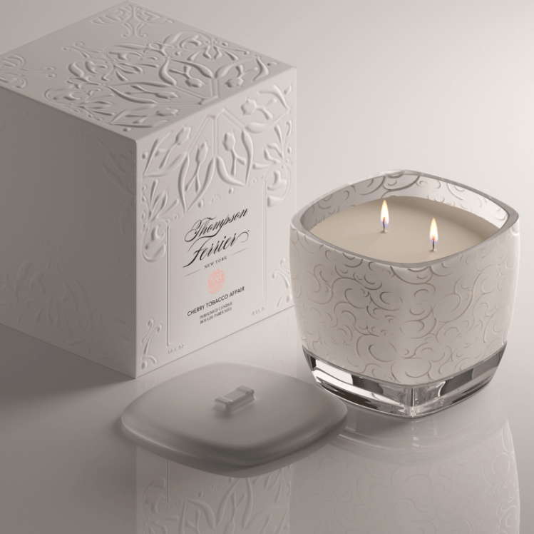 Cherry Tobacco Affair Candle – Warm Tobacco & Cherry Scented Candle