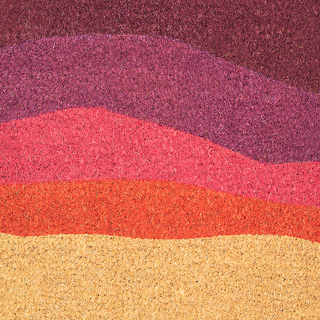 Shades of Dawn Natural Coir Doormat