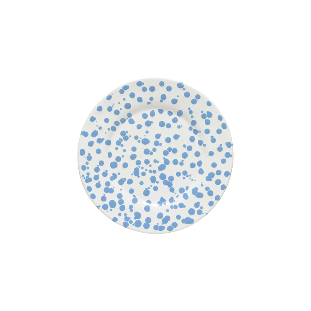 Costa Nova Rafaela Salad/ Dessert Plate - Chamomile/Cornflower Blue/Sage Green/Tangerine