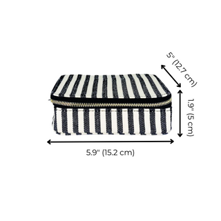 Large Cosmetics/Trinket Box – Striped