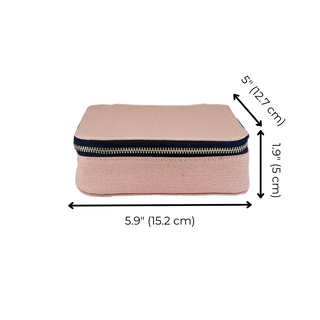 Large Cosmetics/Trinket Box – Pink/Blush