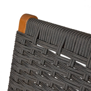 Costa Rica Outdoor Modern Lounge Chair in Eucalyptus Wood | Contemporary Patio Seating