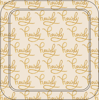 Elegant Cowboy Western Coasters – Set of 4