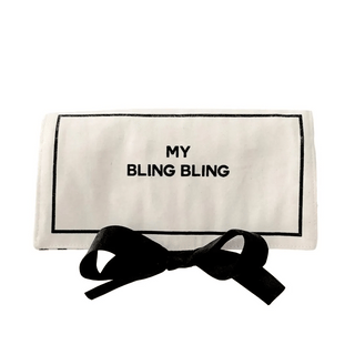 Jewelry Organizer, Travel Pouch – Bling Bling – Cream