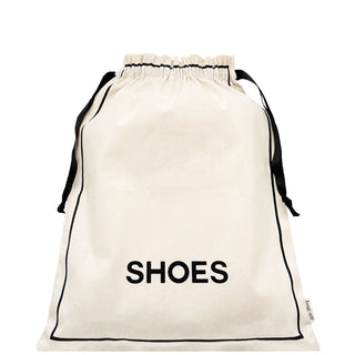 Couture Shoe Travel Bag – Cream