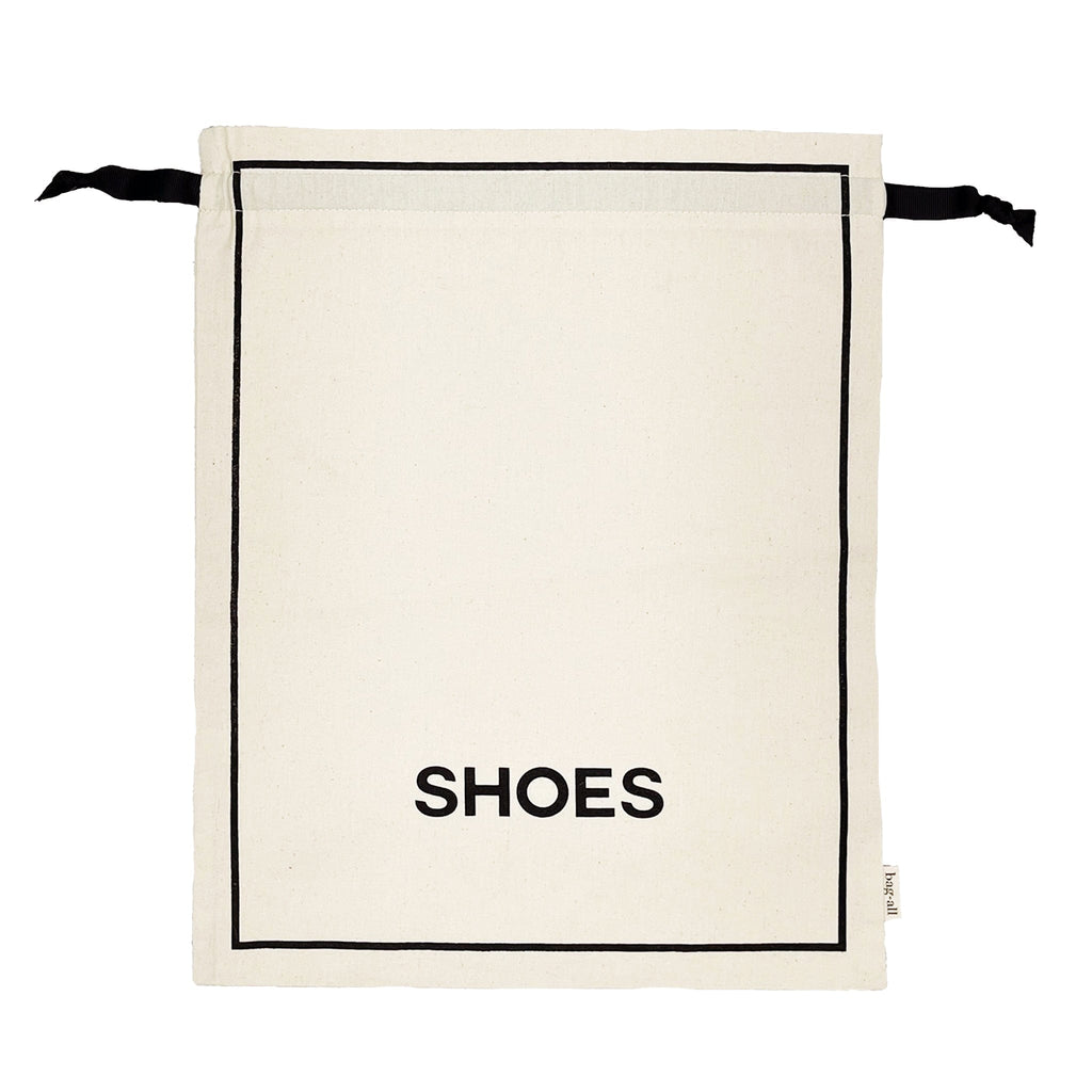 Couture Shoe Travel Bag – Cream