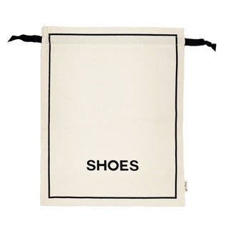 Couture Shoe Travel Bag – Cream