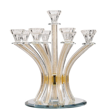 Crystal Candelabra with Inner Net Design 9 Arms