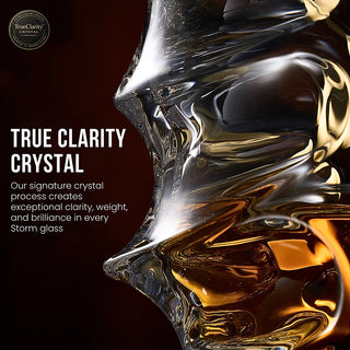 Storm Japanese Crystal Whisky Glass