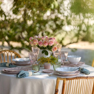 COSTA NOVA – Casafina Rosa Appetizer Plate, White/Rose – Charming Soft-Rose Starter Plate