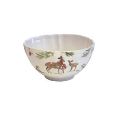 COSTA NOVA Deer Friends Serving Bowl 10