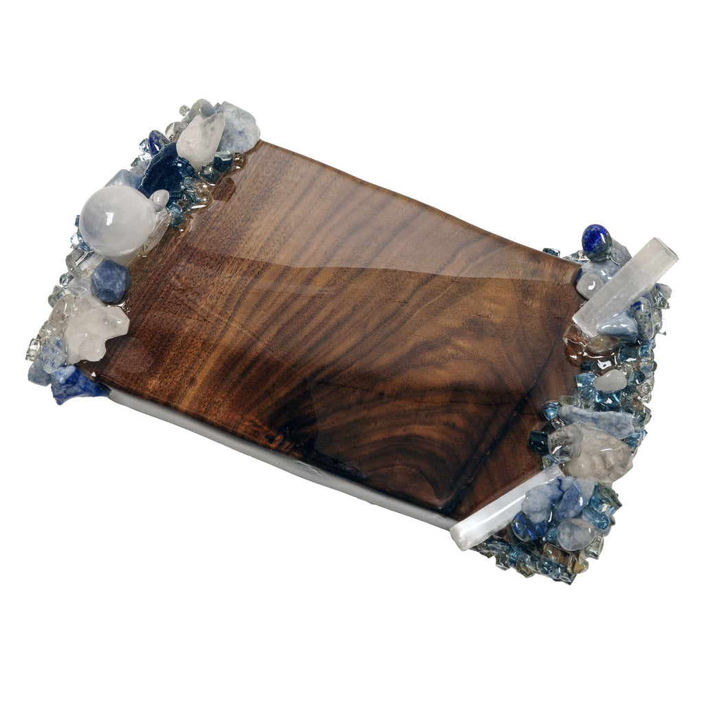 Azure Guest Towel Napkin Holder