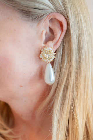 Tinsley Pearl Drop Earrings