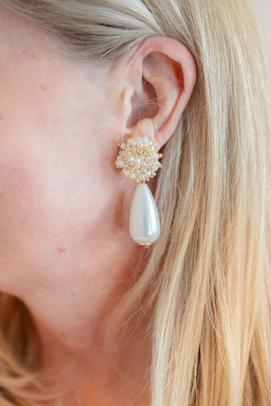 Tinsley Pearl Drop Earrings