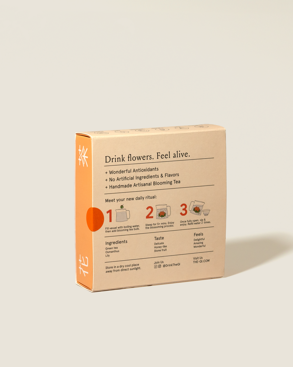 Inner Radiance Blooming Tea – Green Tea with Lily & Osmanthus