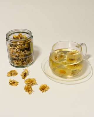 Wild Chrysanthemum Tea – Single-Origin Whole Flower Herbal Tea
