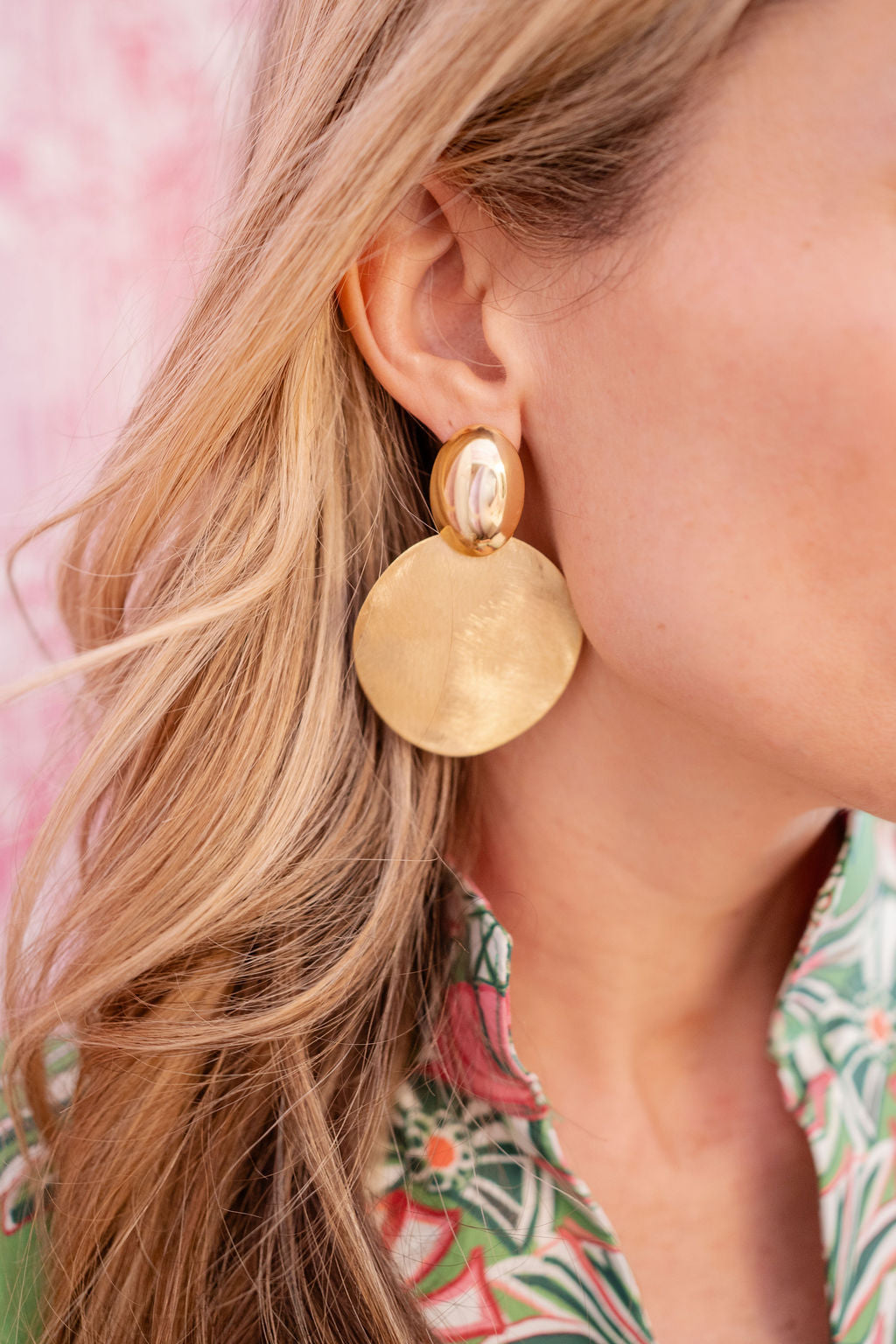 Peyton Mixed Metal Statement Earrings